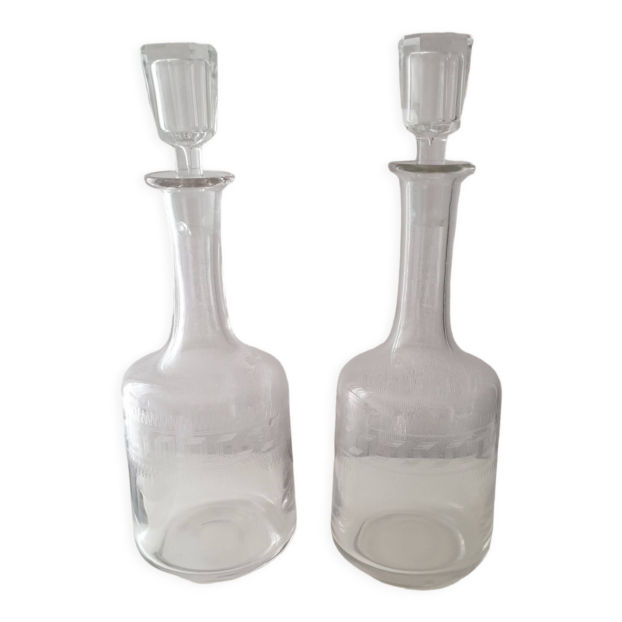 1920s glass decanters