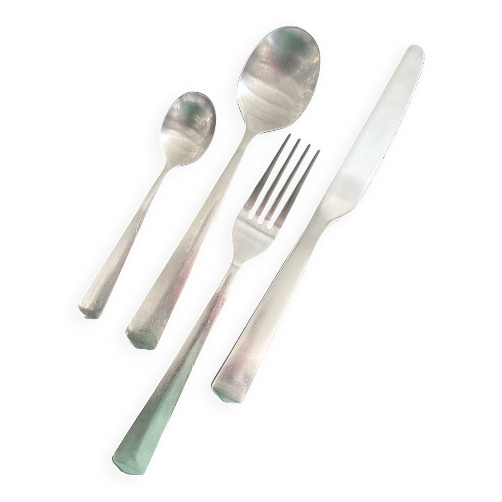 Habitat 24-piece polished stainless steel cutlery set
