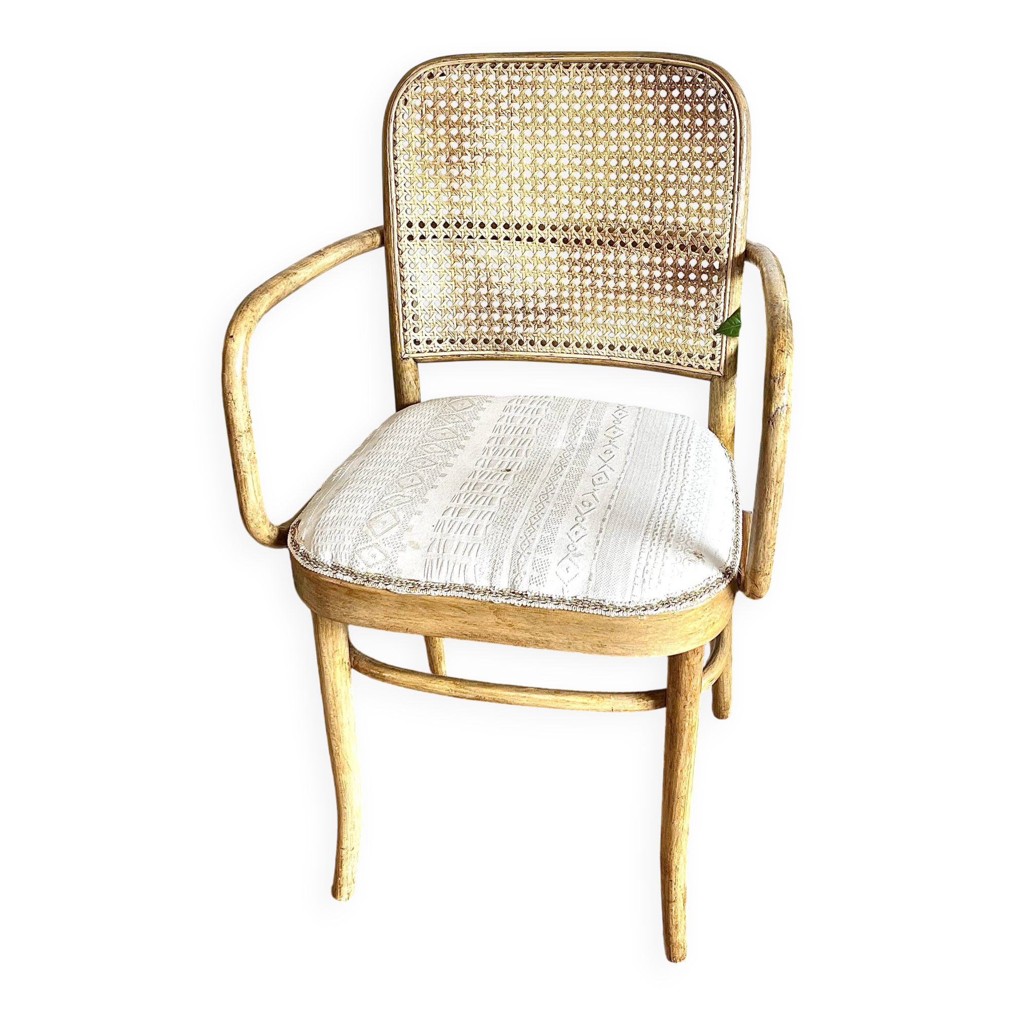 Josef Hoffmann for Thonet model 811 armchair in bentwood and cane