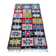 Authentic Berber rug in natural multicoloured wool - Grigou 130 x 255 cm