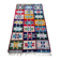 Authentic Berber rug in natural multicoloured wool - Grigou 130 x 255 cm