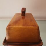 Vintage ceramic butter maker Saint Clément, France, 70s