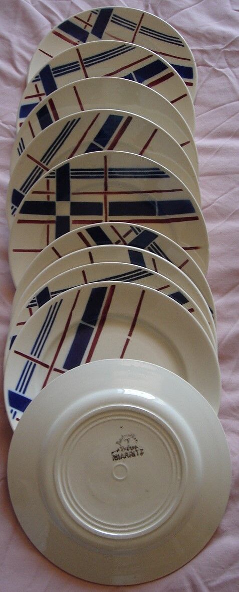Badonviller tableware set collection Biarritz 1900