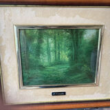 Painting signed Pierre Leishman