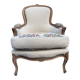 Bergère armchair in Louis XV style