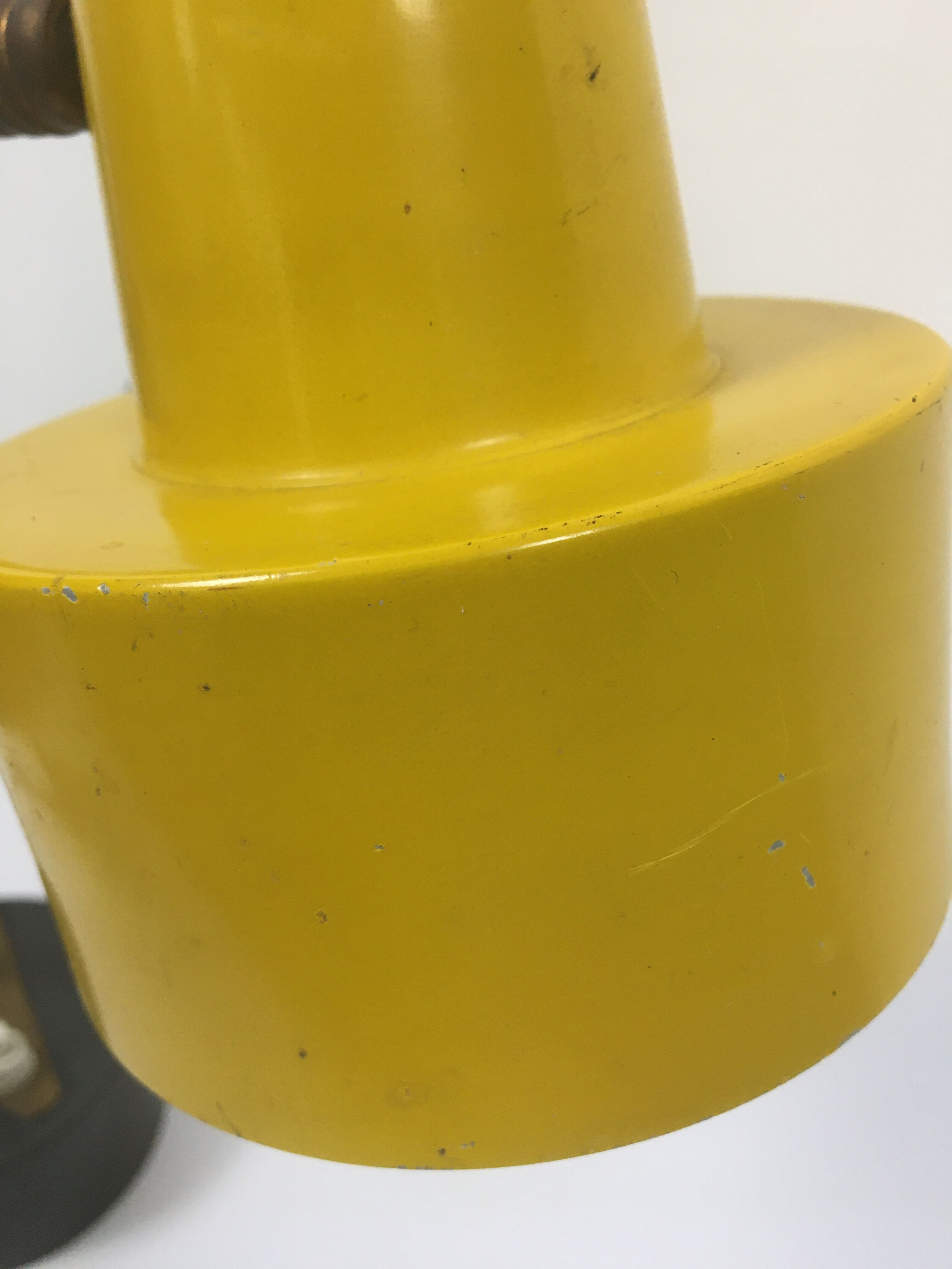 Brass desk lamp with ball joint 1950-60