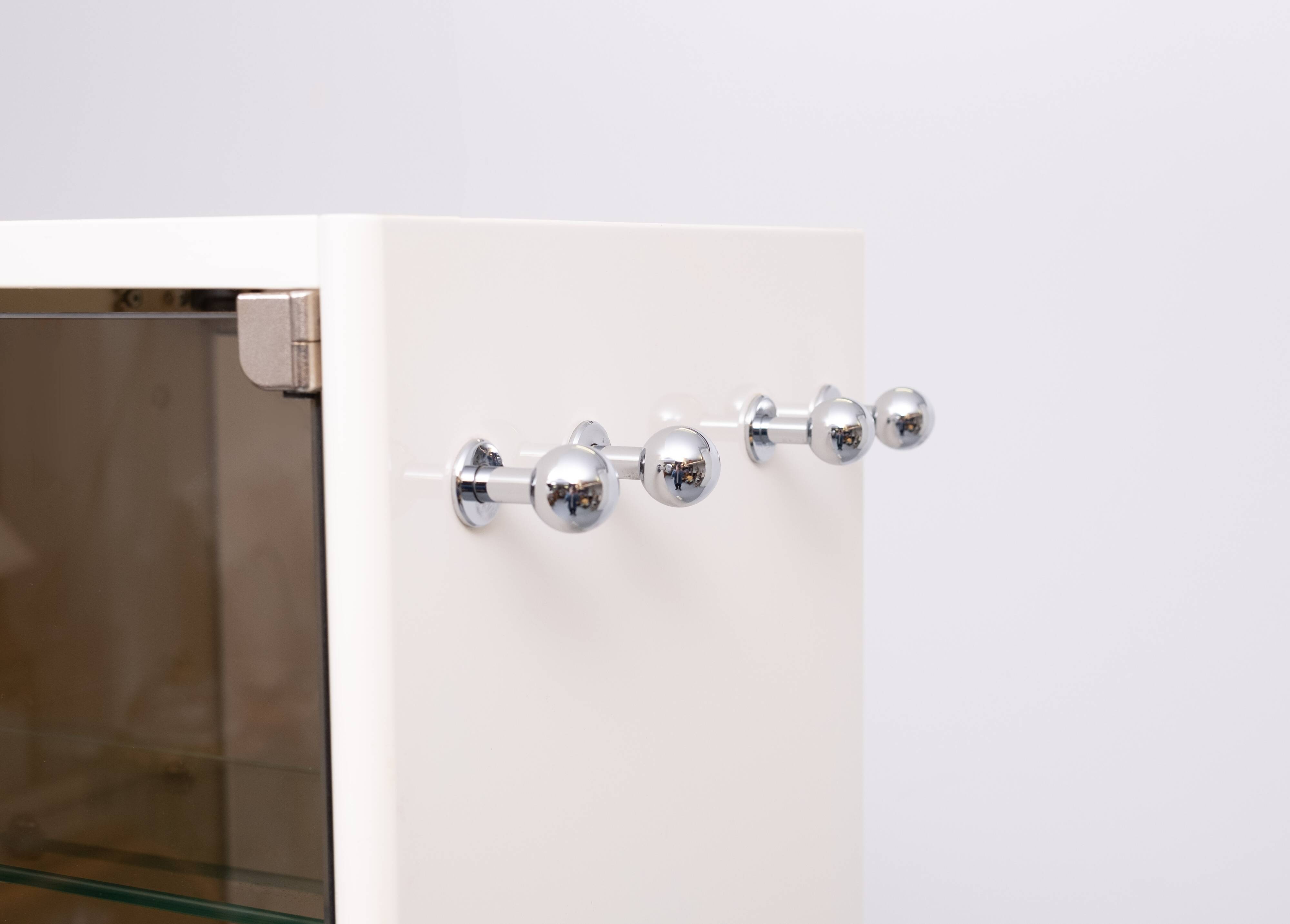 Free standing revolving Bathroom cabinet by Tulli Zuccari Italy