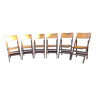 6 Baumann Bistro Chairs from the 1960s