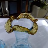 Paire de vases verrerie George Sand