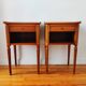 Pair of Louis XVI style bedside tables