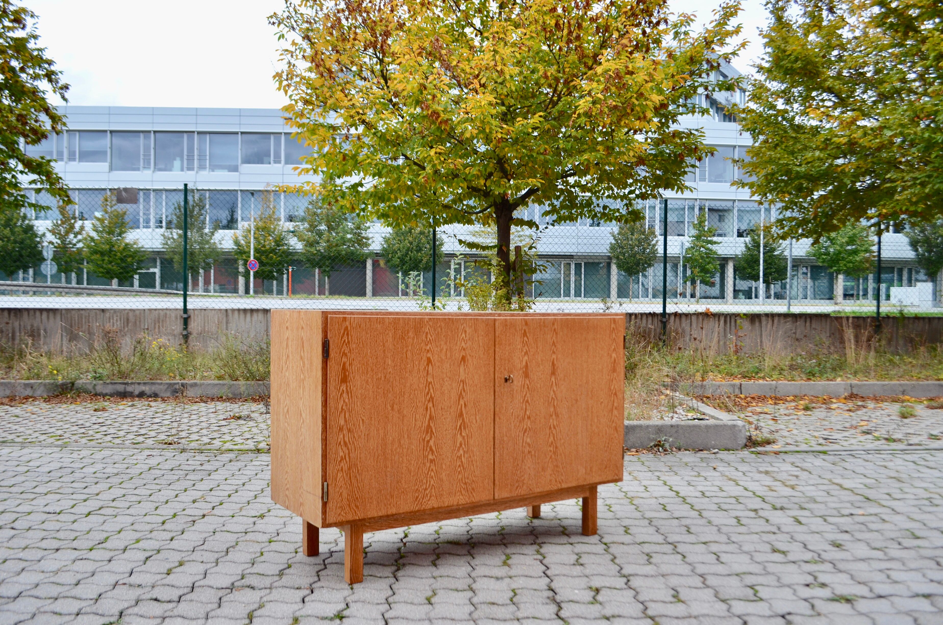 Mid century danish 60s sideboard white oak