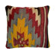 Vintage turkish kilim cushion cover 40 x 40 cm