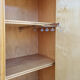 Wardrobe wardrobe and vintage shelves 50s, mirrors