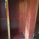 XV style rosewood cabinet decorated with varnished florets
