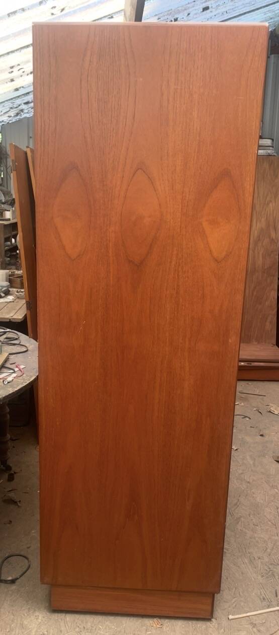 Vintage G-Plan wardrobe from the 1960s.