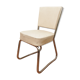 White skai armchair