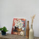 Huile sur toile bouquet de fleur tableau ancien