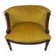 Fauteuil gondole  de style Louis XVI