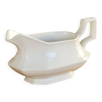 Vintage sauce boat English porcelain Johnson Brothers model Pearl