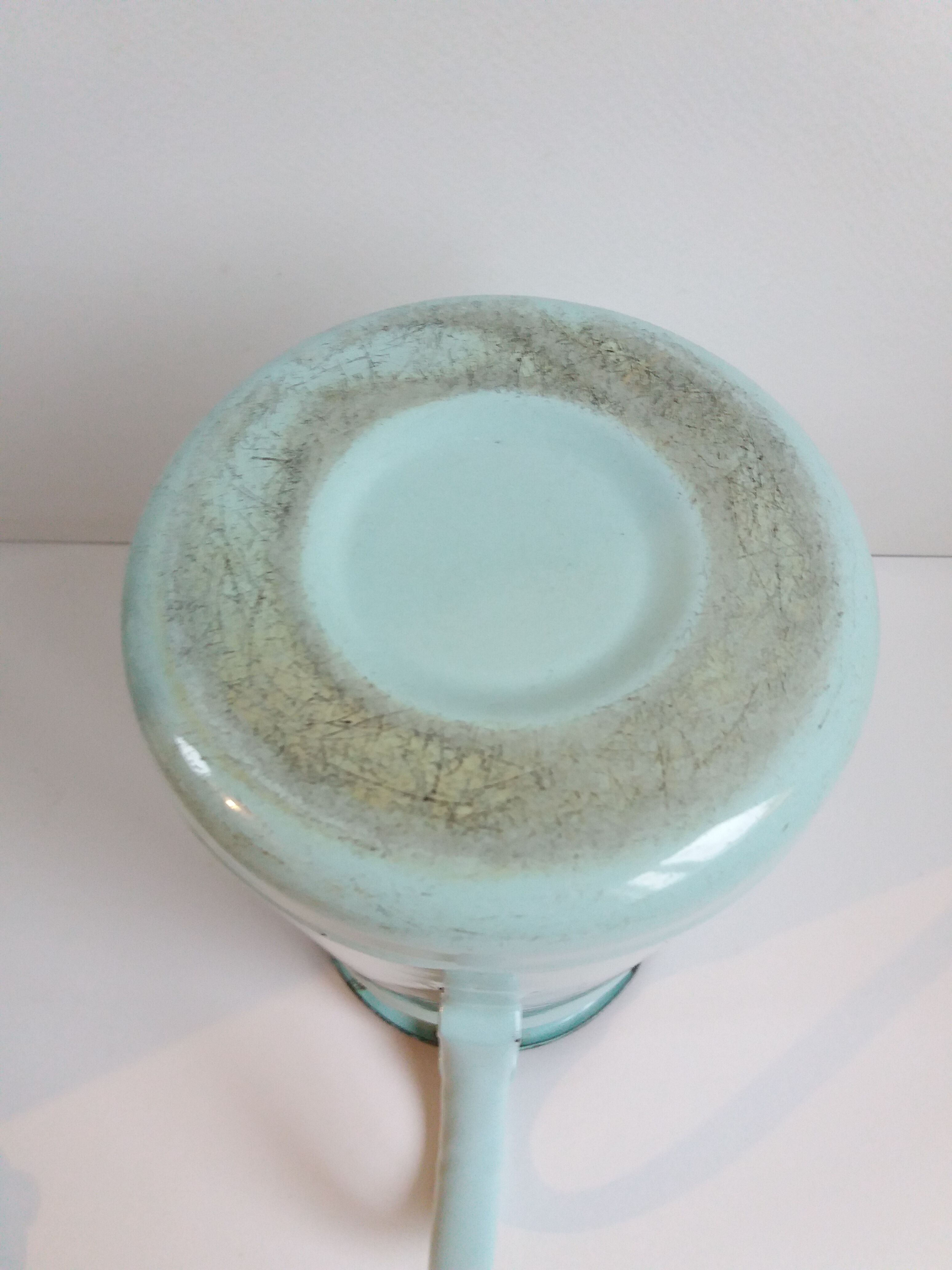 Water green enamelled coffee maker