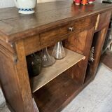 Oak counter