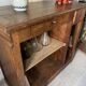 Oak counter