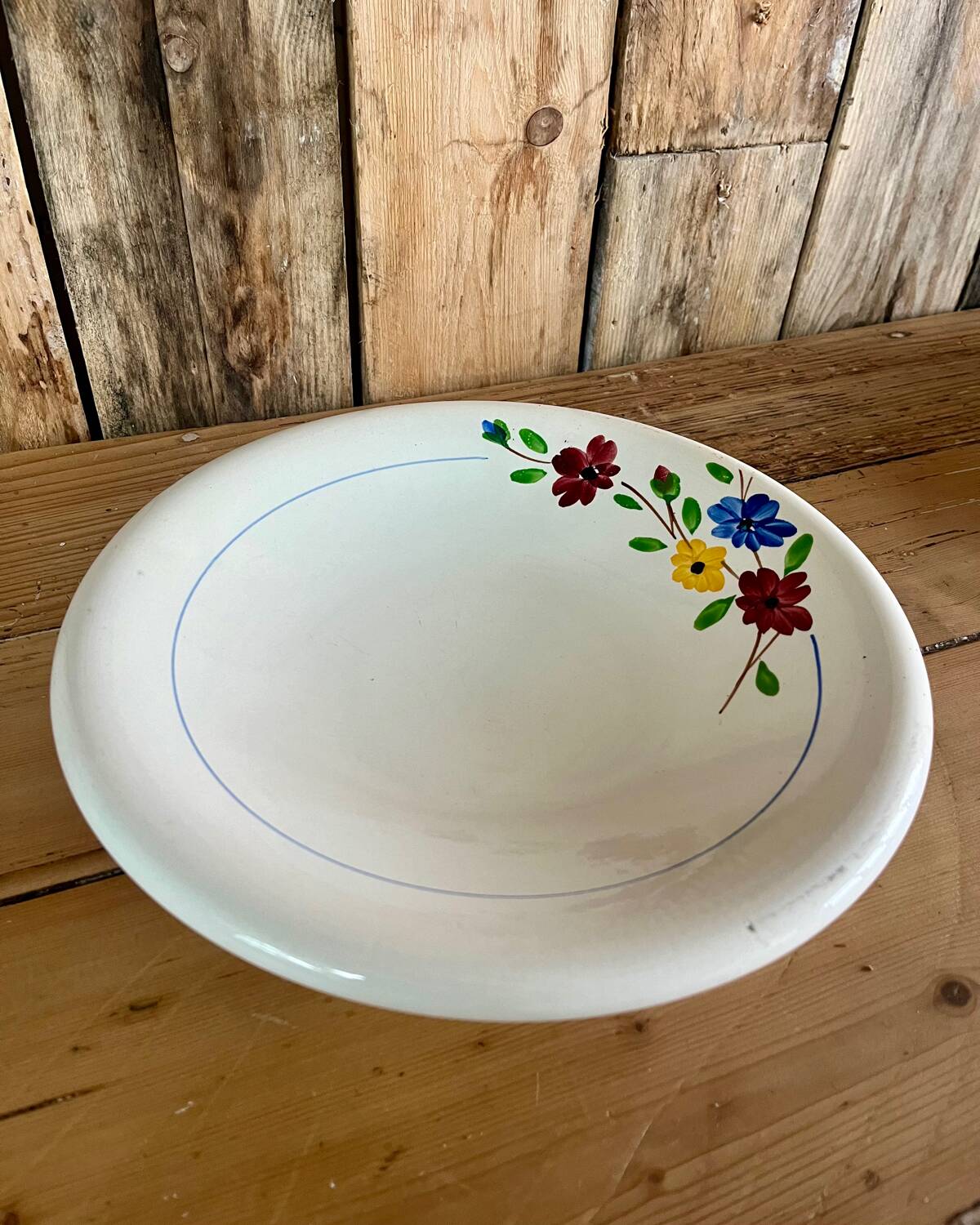 Semi-deep dish Digoin Sarreguemines Beau Soleil