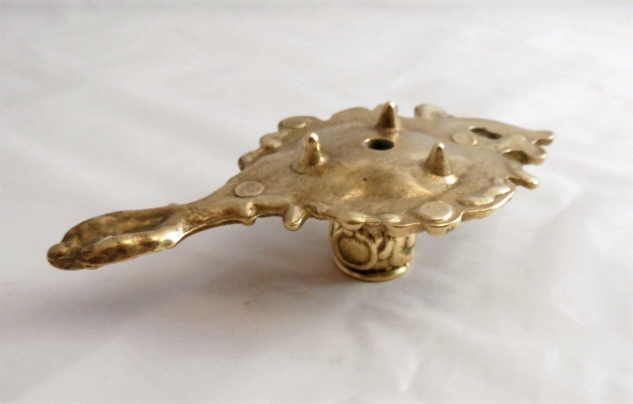 Brass candleholder