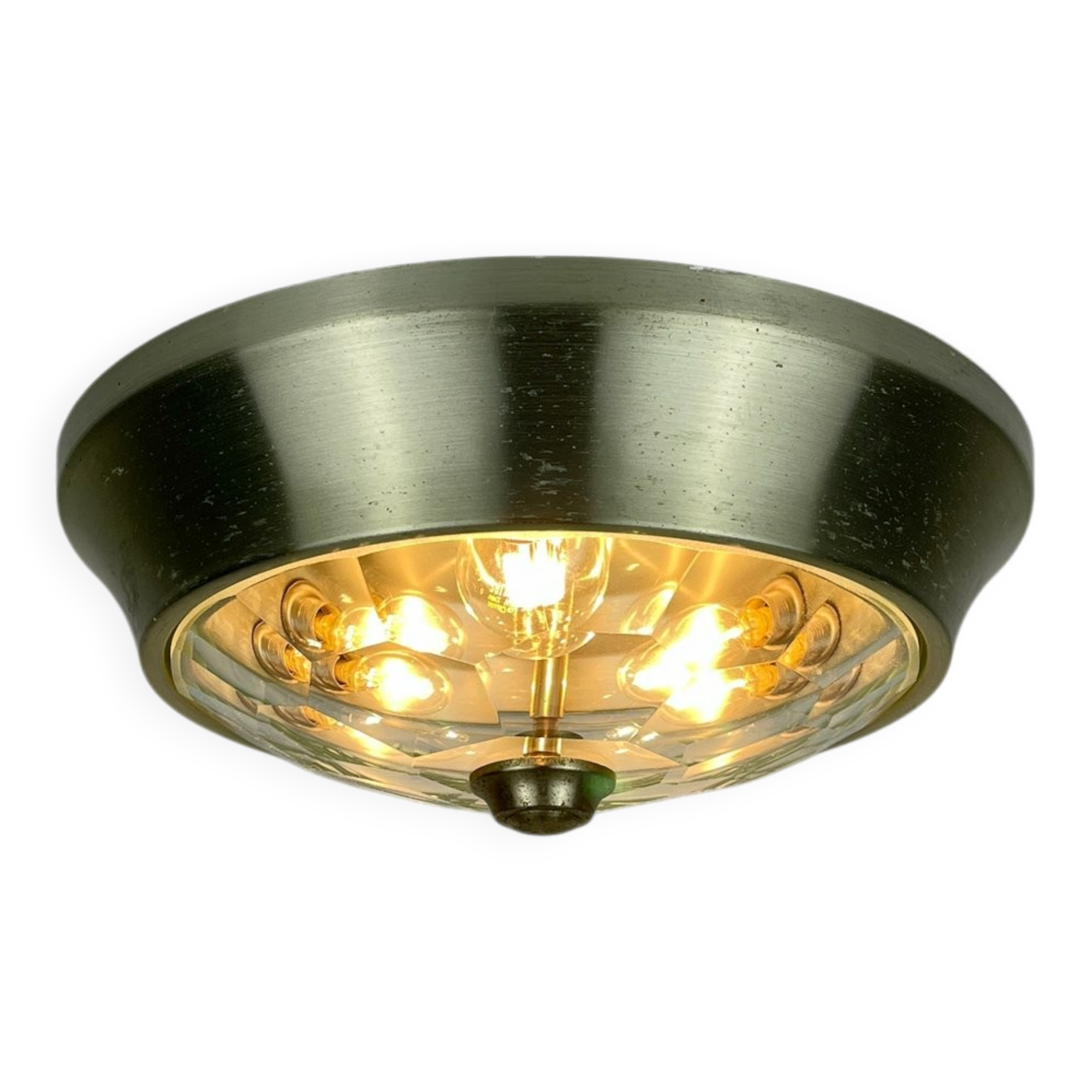 Vintage Italian ceiling lamp by Pia Guidetti Crippa for Lumi, 1960s.