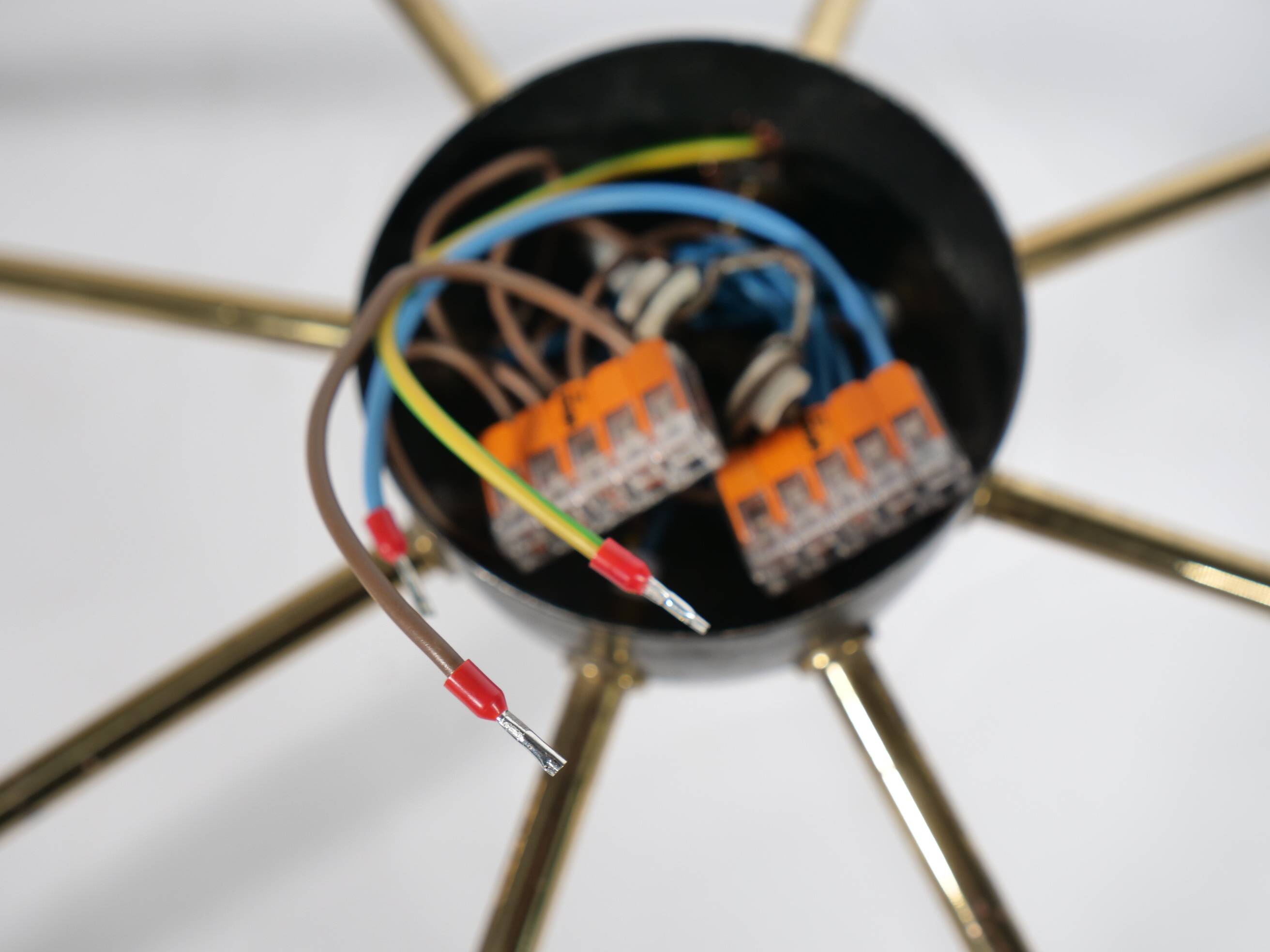 1960s Design Sputnik Lamp Spider Light