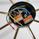 1960s Design Sputnik Lamp Spider Light