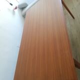Table teck extensible années 60