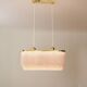 Hans Agne Jakobsson Silk fringe & brass pendant model T607, circa 1960.