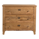 Commode centre-européenne à trois tiroirs en pin lavé – Europe centrale, vers 1900