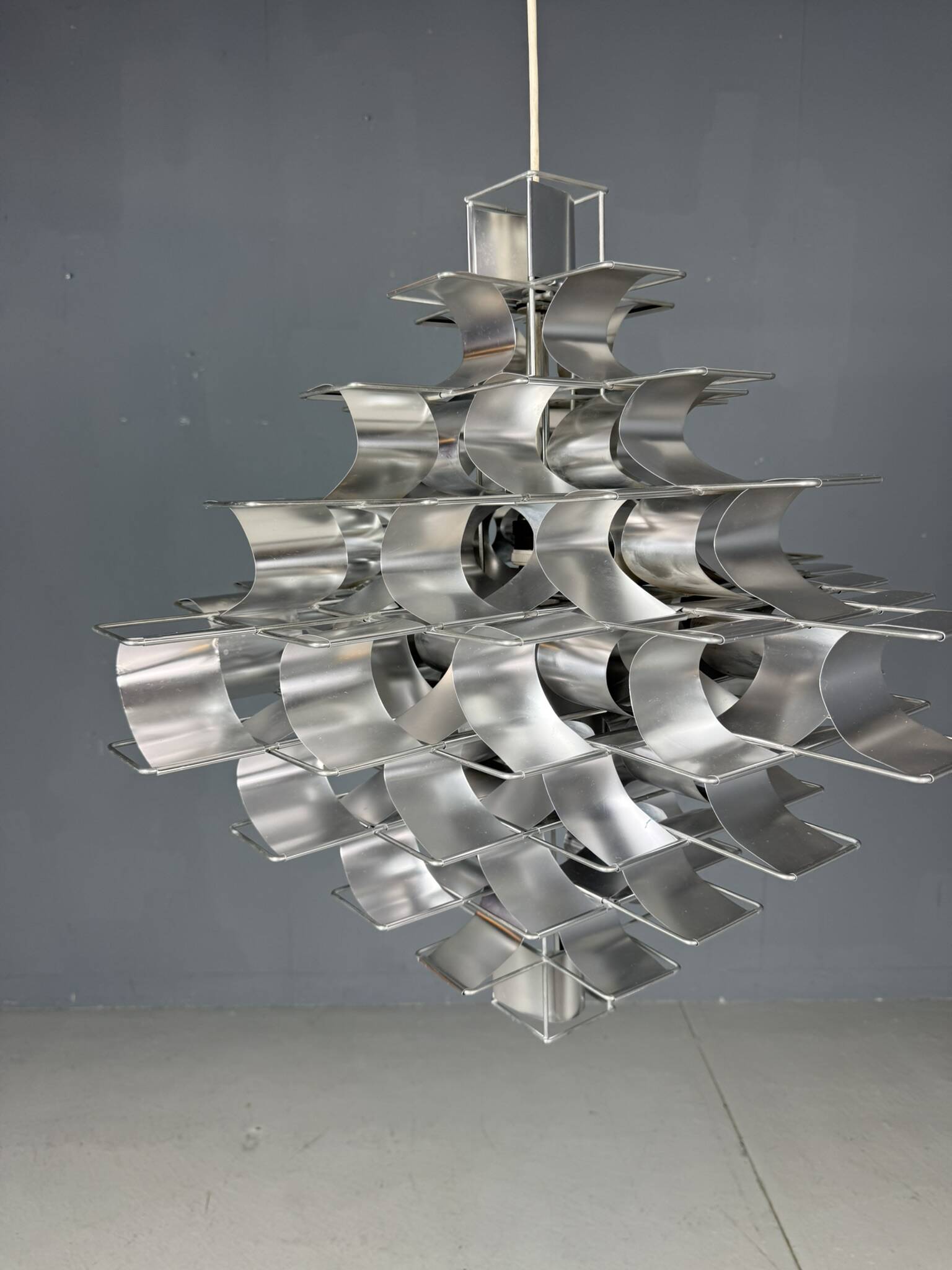 Huge Max Sauze Cassiopé Pendant Lamp 1969, France