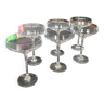 Coupes à champagne cristal x6