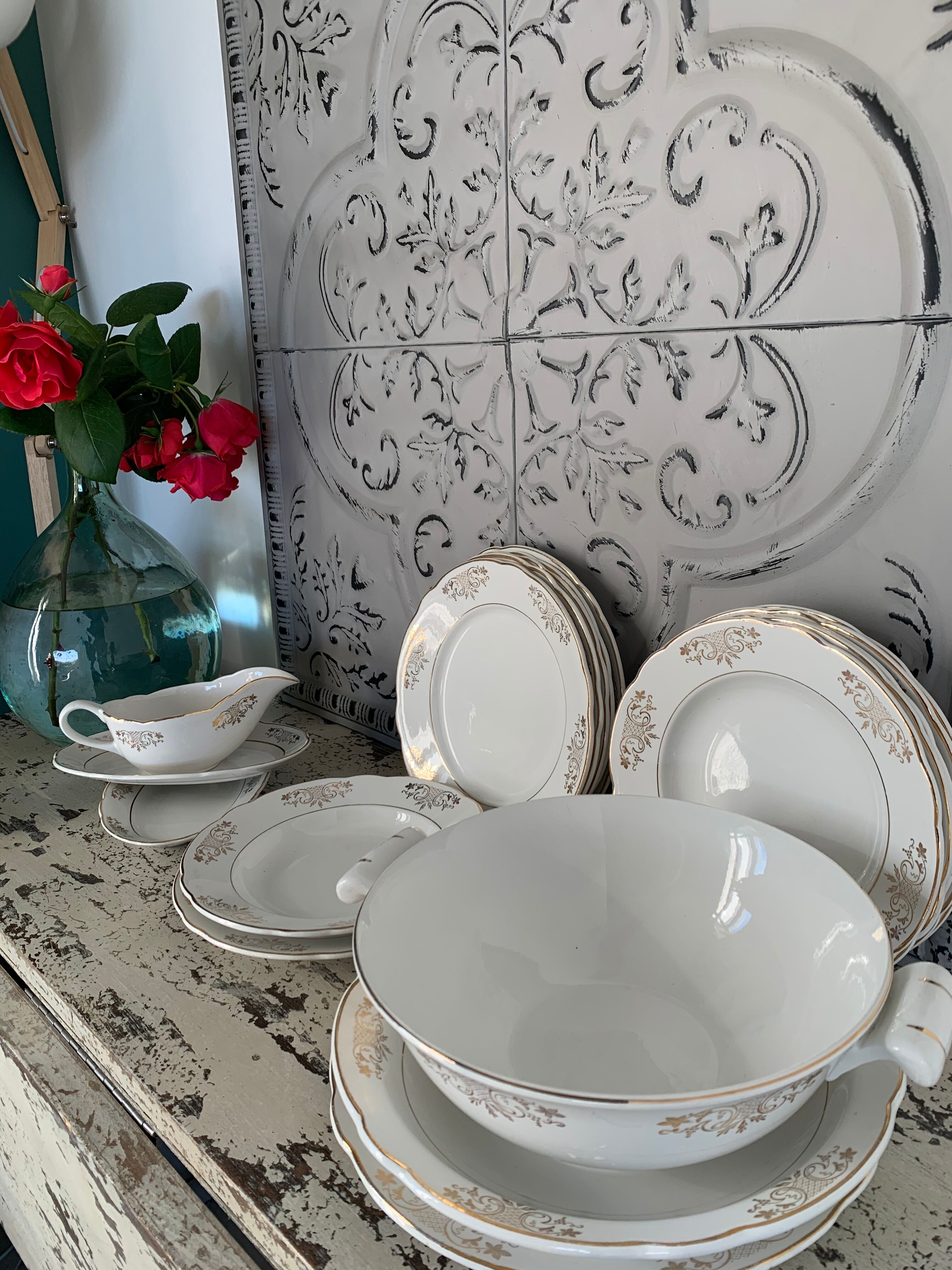 Hollow dish Lunéville Badonviller