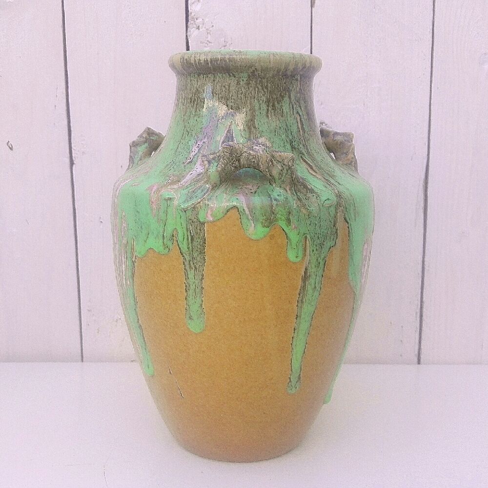 Vase en grès Puisaye Alfred Lebret art déco