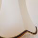 2 handmade lampshades in satin silk canvas