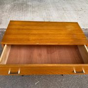Scandinavian chest of drawers with 3 drawers in oak from the 50s