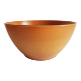 Vintage 70s Volcan brown opaline salad bowl