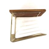 Scandinavian teak wall shelf, Sweden 1960s