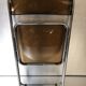 PLEXIGLAS SMOKY YEARS 70, CHROME DESIGN VINTAGE
