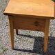 Pair of vintage bedside tables from the 70s in solid pine