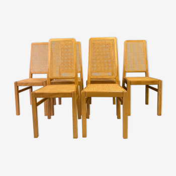 Série de 6 chaises nordiques