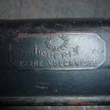 Black suitcase Imperia vulcanized fiber