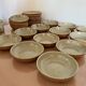 Set of stoneware tableware - 45 pieces