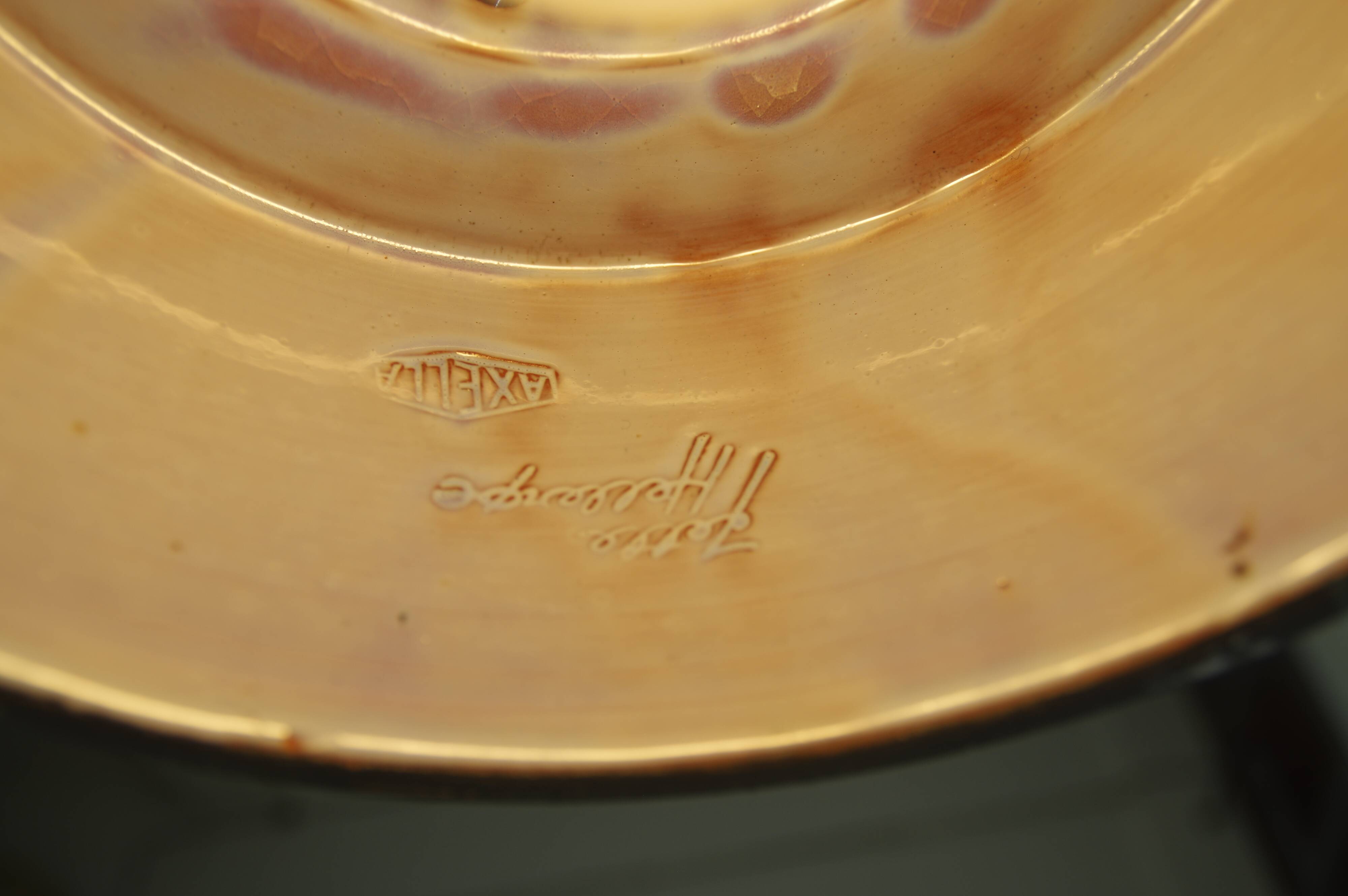 Ceramic Pendant Lamp by Jette Helleroe for Axella, Denmark