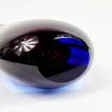 Vase Sommerso en verre de Murano du milieu du siècle par Flavio Poli pour Seguso, Murano, Italie, années 1960