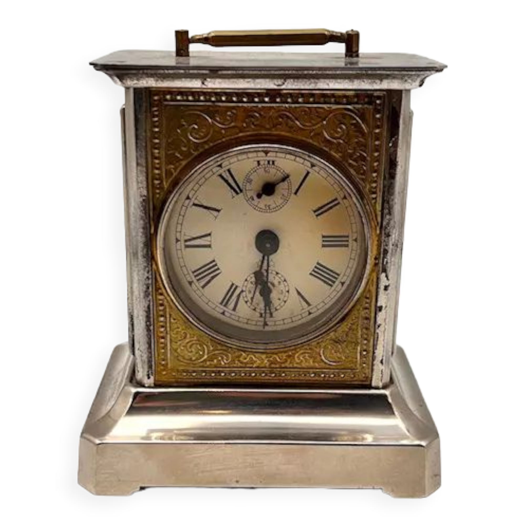 Antique travel clock